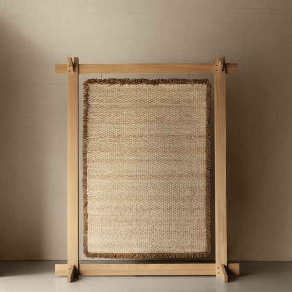 Soft Outline gulvt&aelig;ppe, beige, Linie Design