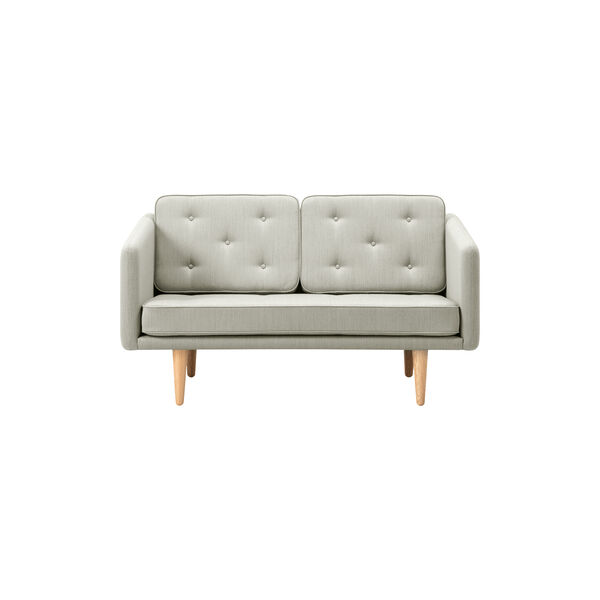 FF2002 No. 1 Sofa 2P 143 cm, mood 1101/eg lys olie, Fredericia Furniture