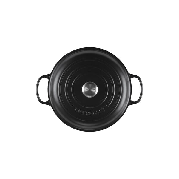 Signature st&oslash;bejern buffetgryde 30 cm, matte black, Le Creuset