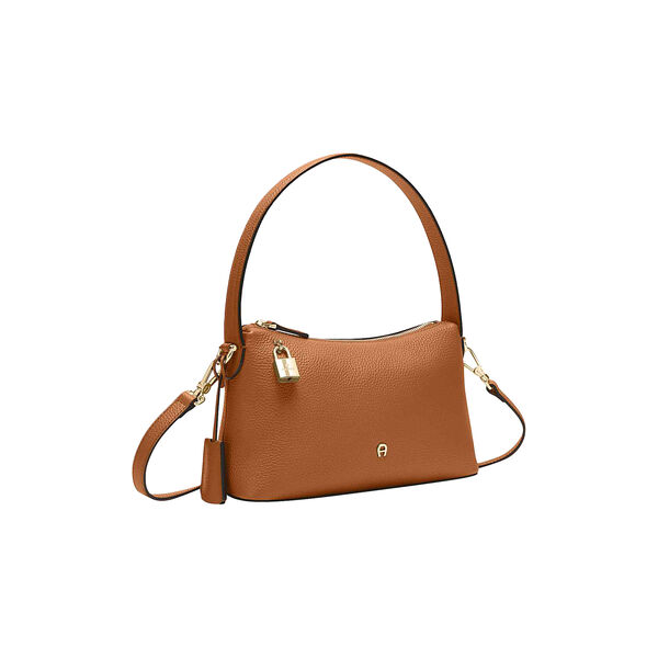 Delia Hobo Bag S, cognac brown, Aigner