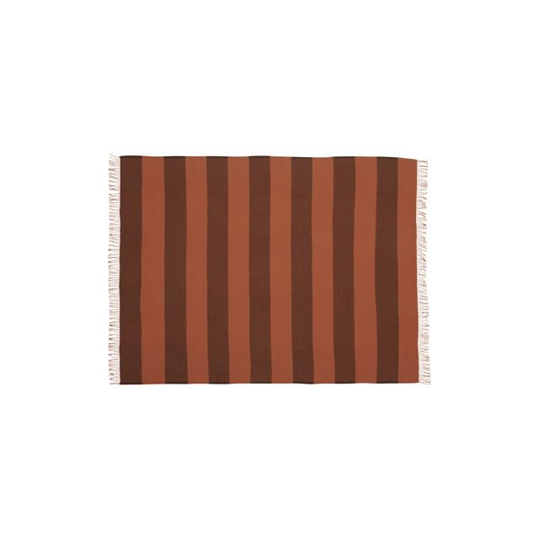 The Polychrome plaid, 01001 orange brown, Silkeborg Uldspinderi