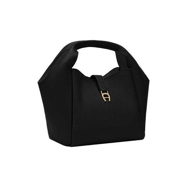 Zaira Hobo Bag  | Small | Black | Skuldertaske, Aigner