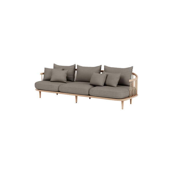 Fly SC12 3-seater Sofa, Hot Madison 094/oiled oak Fly SC12 3-seater Sofa, Hot Madison 094/oiled oak, &Tradition