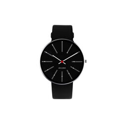 Bankers armbåndsur, black Bankers armbåndsur, black, Arne Jacobsen Watches