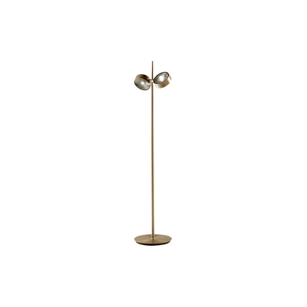 ORBIT gulvlampe, brass ORBIT gulvlampe, brass, LIGHT-POINT