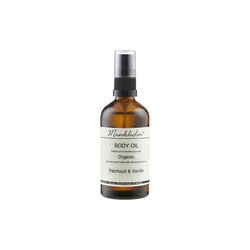 Økologisk kropsolie, patchouli & vanilla, Munkholm