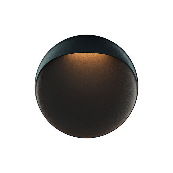 Flindt v&aelig;glampe &Oslash; 20, black texture, Louis Poulsen