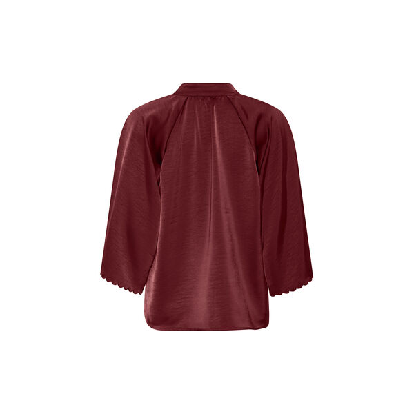 BeckiaBBWinny blouse, burgundy, Bruuns Bazaar