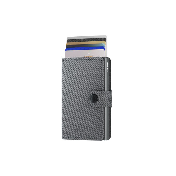 Miniwallet, carbon cool grey, Secrid