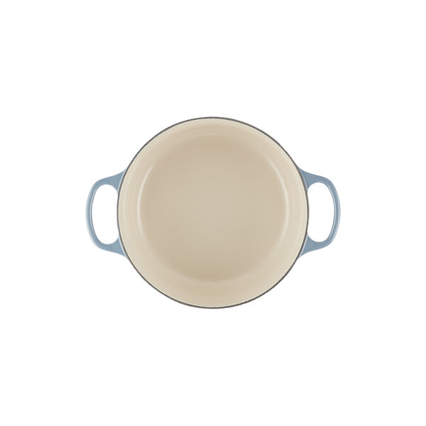 Signature rund st&oslash;bejernsgryde &Oslash; 24 cm, chambray, Le Creuset