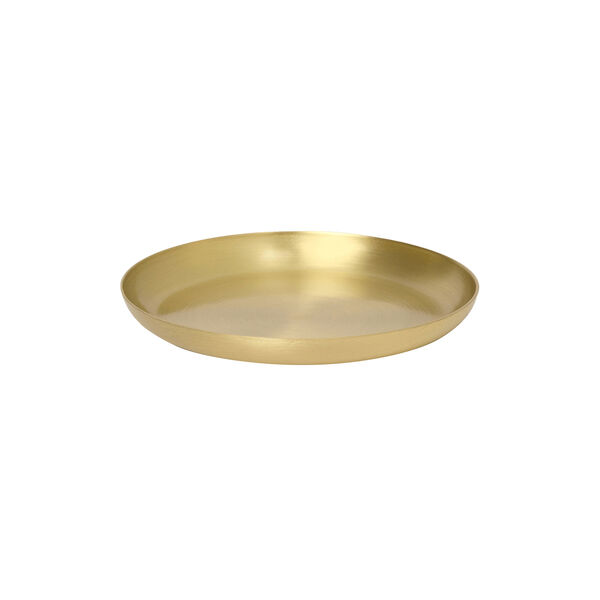 Basho Tray Round, brass Basho Tray Round, brass, Ferm Living