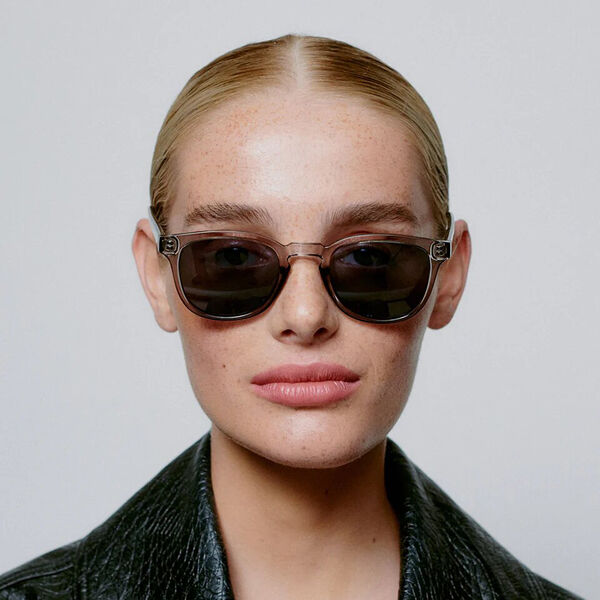 Bate Solbriller, grey transparent, A. KJÆRBEDE