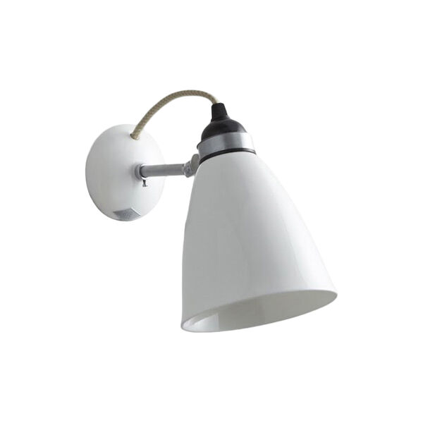Hector Medium Dome Wall Light, natural white, Original BTC