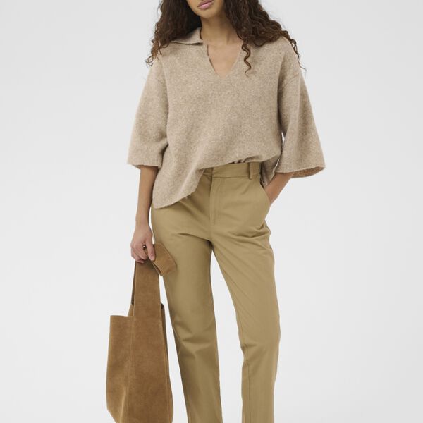 DiazIW Nolona Long Pant, latte, InWear