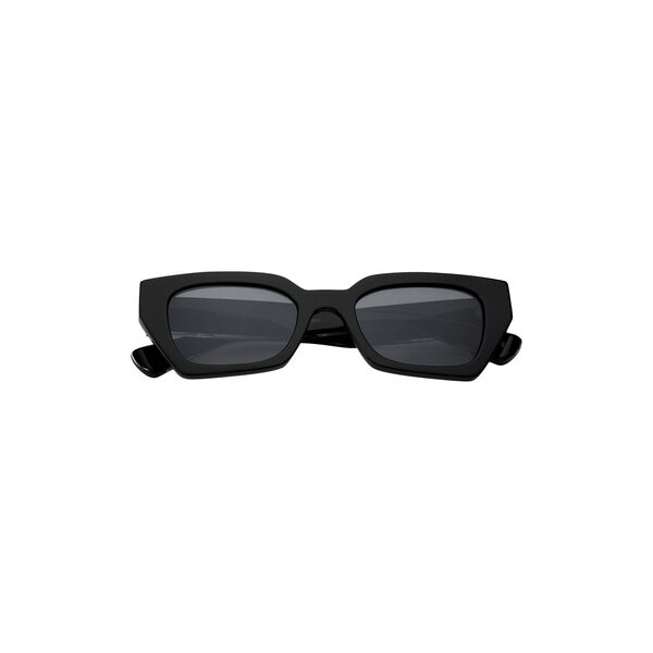 LUNA solbriller, black/transparent, MESSYWEEKEND