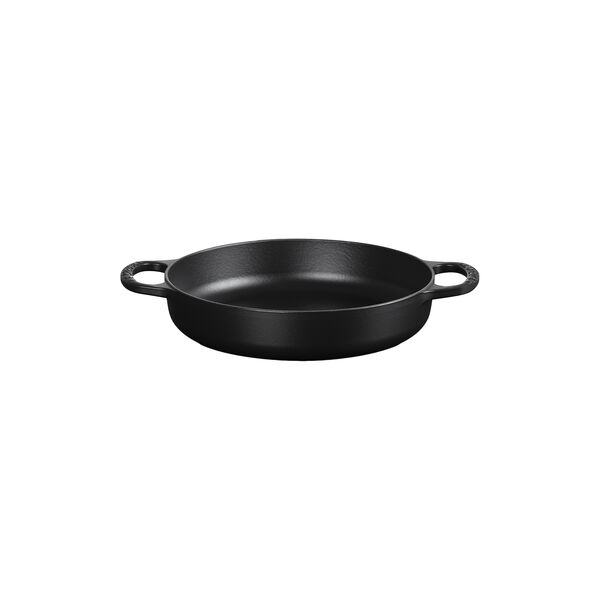 Everyday st&oslash;bejern stegepande 28 cm, matte black, Le Creuset