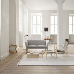 KK47000 Safaristolen, hvidolieret ask/natur, Carl Hansen & S&oslash;n