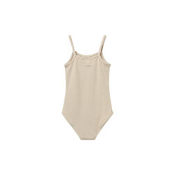 PollyKB Swimsuit, warm stone stripe, Sofie Schnoor