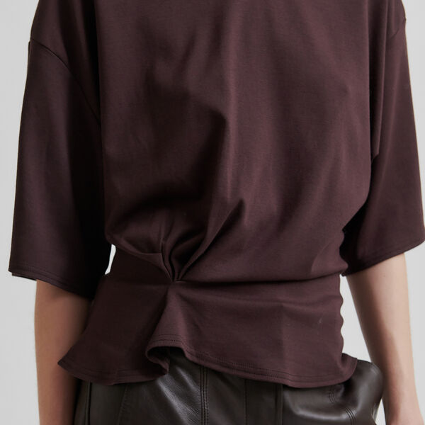 Missouri Tee, chocolate plum, Second Female