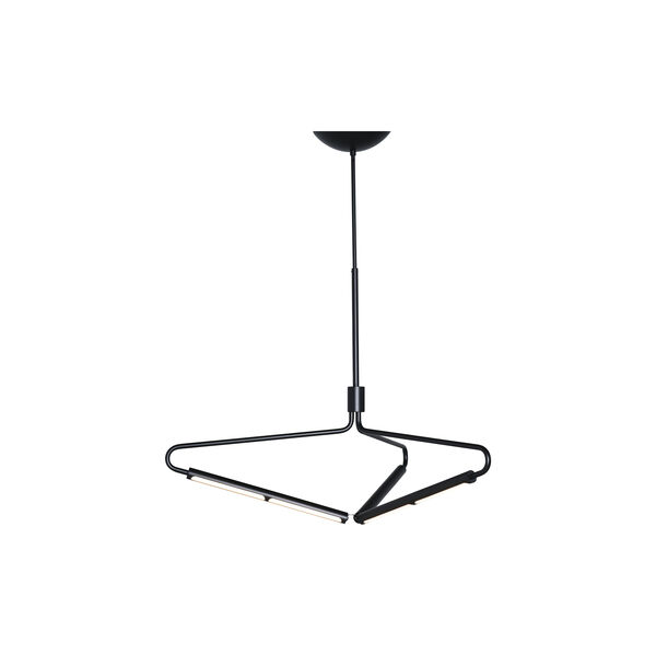 Archangel 3 415 Wide Chandelier, black, Rubn