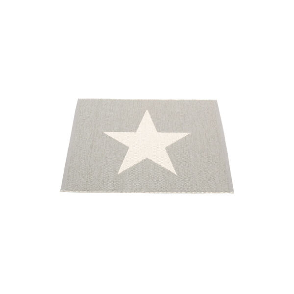 Viggo gulvl&oslash;ber, warm grey/vanilla, Pappelina