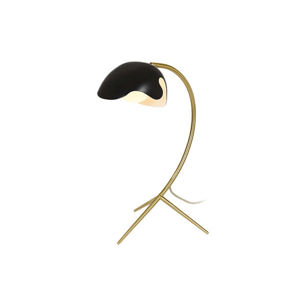 PS38 bordlampe, black/brass PS38 bordlampe, black/brass, ATBO