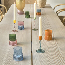 Styles Fyrfadsstage, amber, Villa Collection