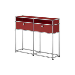 USM Haller | Model M51 | USM Ruby Red | Bord, USM Haller