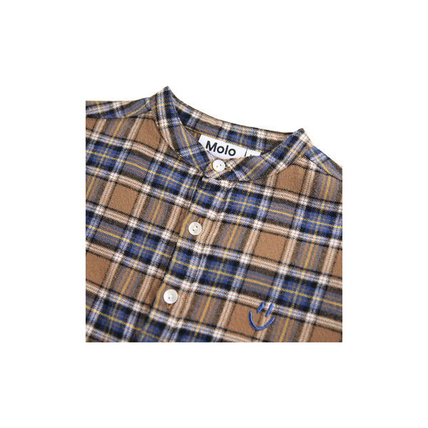 Enoz skjorte, fawn check, Molo