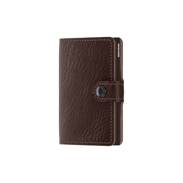 Miniwallet, vegetable tanned espresso/brown Miniwallet, vegetable tanned espresso/brown, Secrid