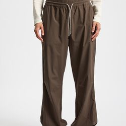 Track Loose Pants Palma, dark brown, Rethinkit