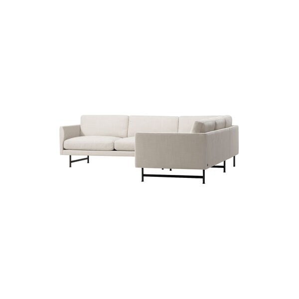 562D Calmo Elements Sofa, Ecriture 0210/black steel, Fredericia Furniture