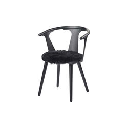 Newzealandsk langh&aring;ret lammeskindshynde, black, NATURES Collection