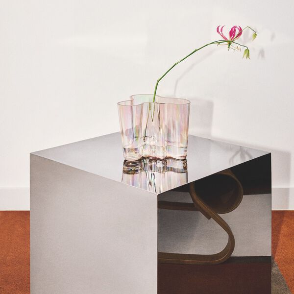 Alvar Aalto vase K&oslash;benhavn 16 cm, rio brown/effect, Iittala