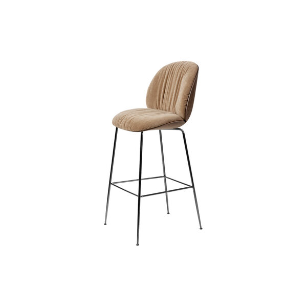 Beetle Soft Bar Chair Front Upholstered, belsuede special, GUBI