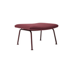 CH446 | Footstool | Umi 64291 Deep Burgundy | Fodskammel, Carl Hansen & S&oslash;n