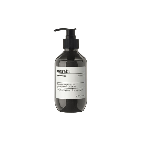 Hand lotion, silky mist, Meraki