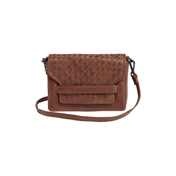 VanyaMBG Crossbody Bag Weave, cognac, Markberg