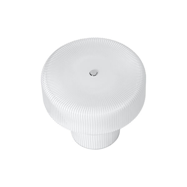 Ripple Portable Lamp | H 16,5 | White | Belysning, Ferm Living