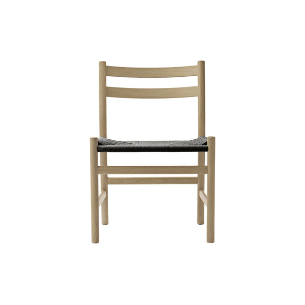 CH47 spisebordsstol, sæbebehandlet eg/sort CH47 spisebordsstol, sæbebehandlet eg/sort, Carl Hansen & Søn