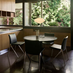 Kape Chair IF7, Noble 101/aluminium, &Tradition
