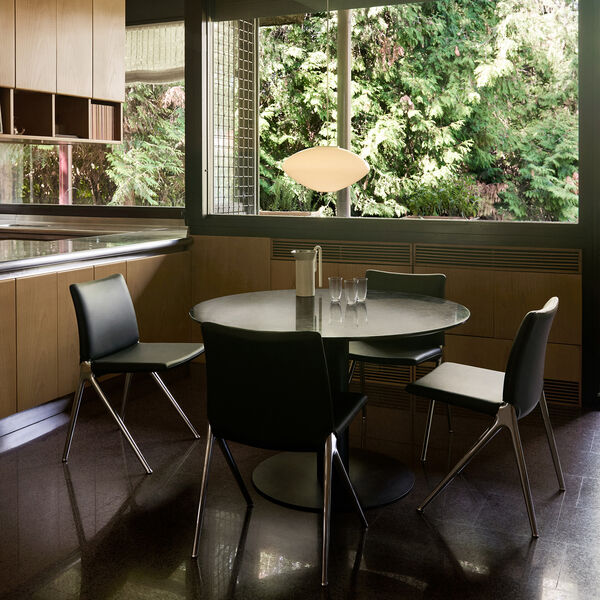 Kape Chair IF7, Noble 101/aluminium, &Tradition