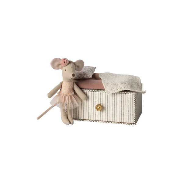 Lilles&oslash;ster dansemus i daybed, pink, Maileg