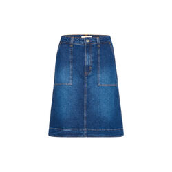 TammiePW Skirt, medium dark blue denim TammiePW Skirt, medium dark blue denim, Part Two