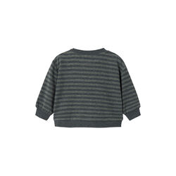 Tammas B Sweatshirt, forest stripe mel. Tammas B Sweatshirt, forest stripe mel., MarMar Copenhagen