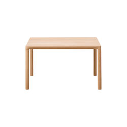 6725 Piloti Wood Coffee Table, light oiled oak, Fredericia Furniture