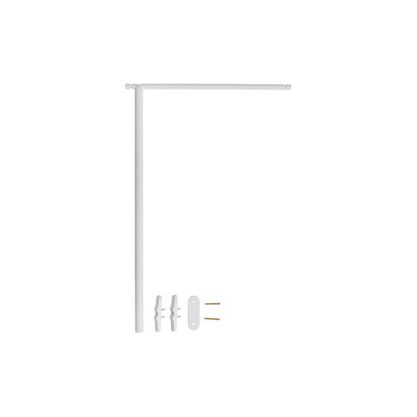 Holder til Wood Mini+ sengehimmel & uro, hvid, Oliver Furniture