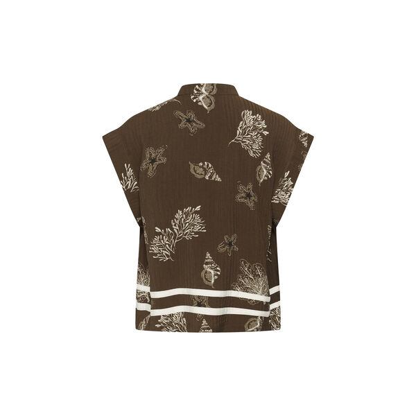 RosashellSZ Blouse, fudge sea shell, Saint Tropez