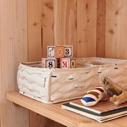 Otto opbevaringskurv, pond boats, Dear April