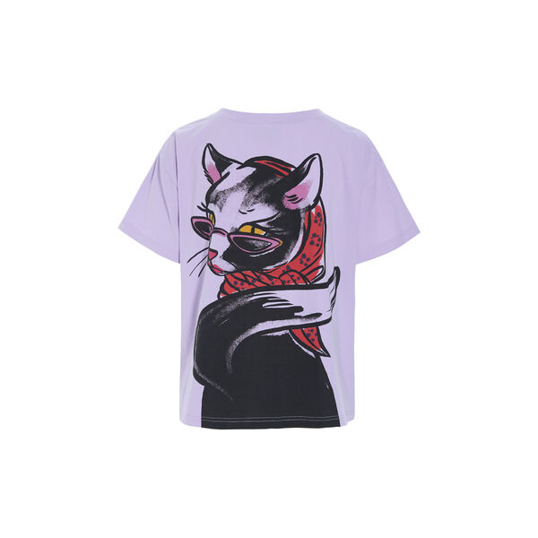 Jinx T-shirt, lavender, HUNK&Oslash;N